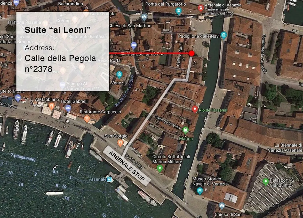 Apartment Suite Ai Leoni Venice Italy